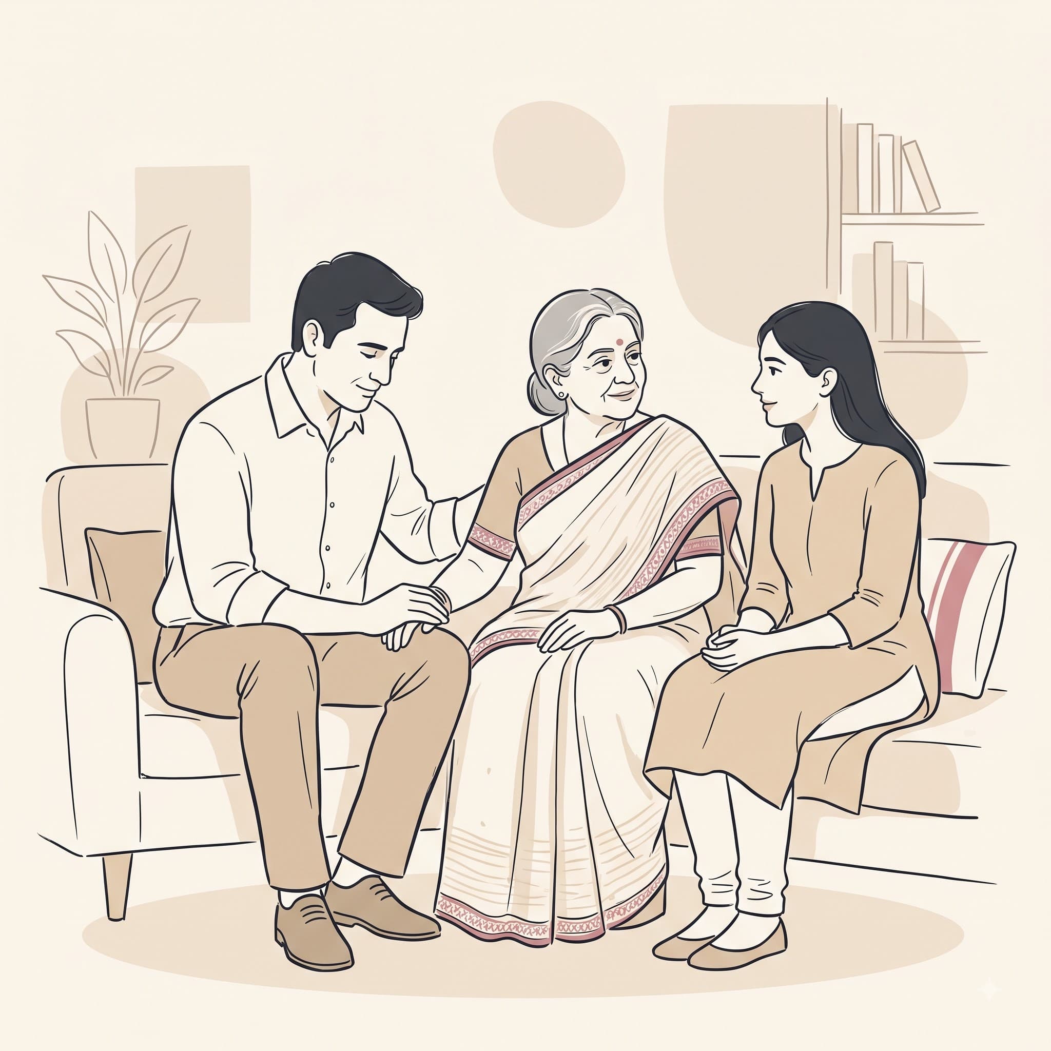 Legal counsel advising Indian client on inheritance and asset protection