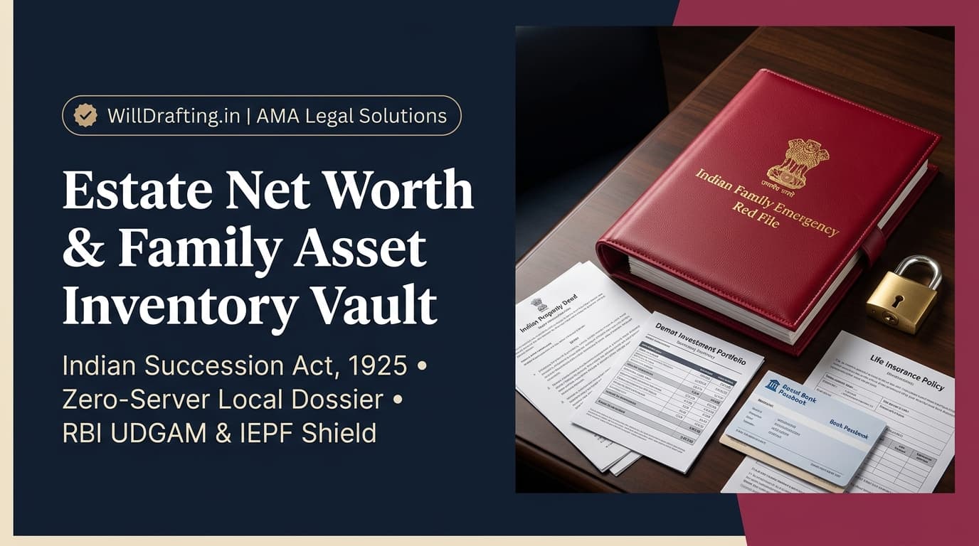 Asset Inventory List for Family India and Emergency Net Worth Vault Dossier