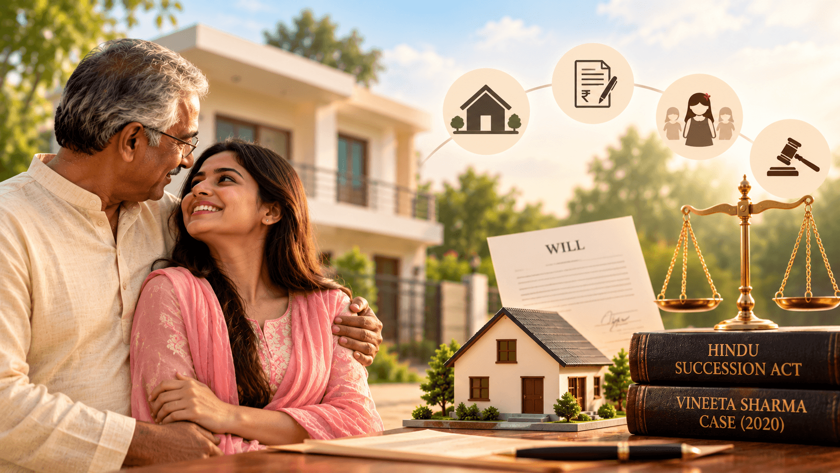 Married Daughter Rights in Father Property in India Visual Guide