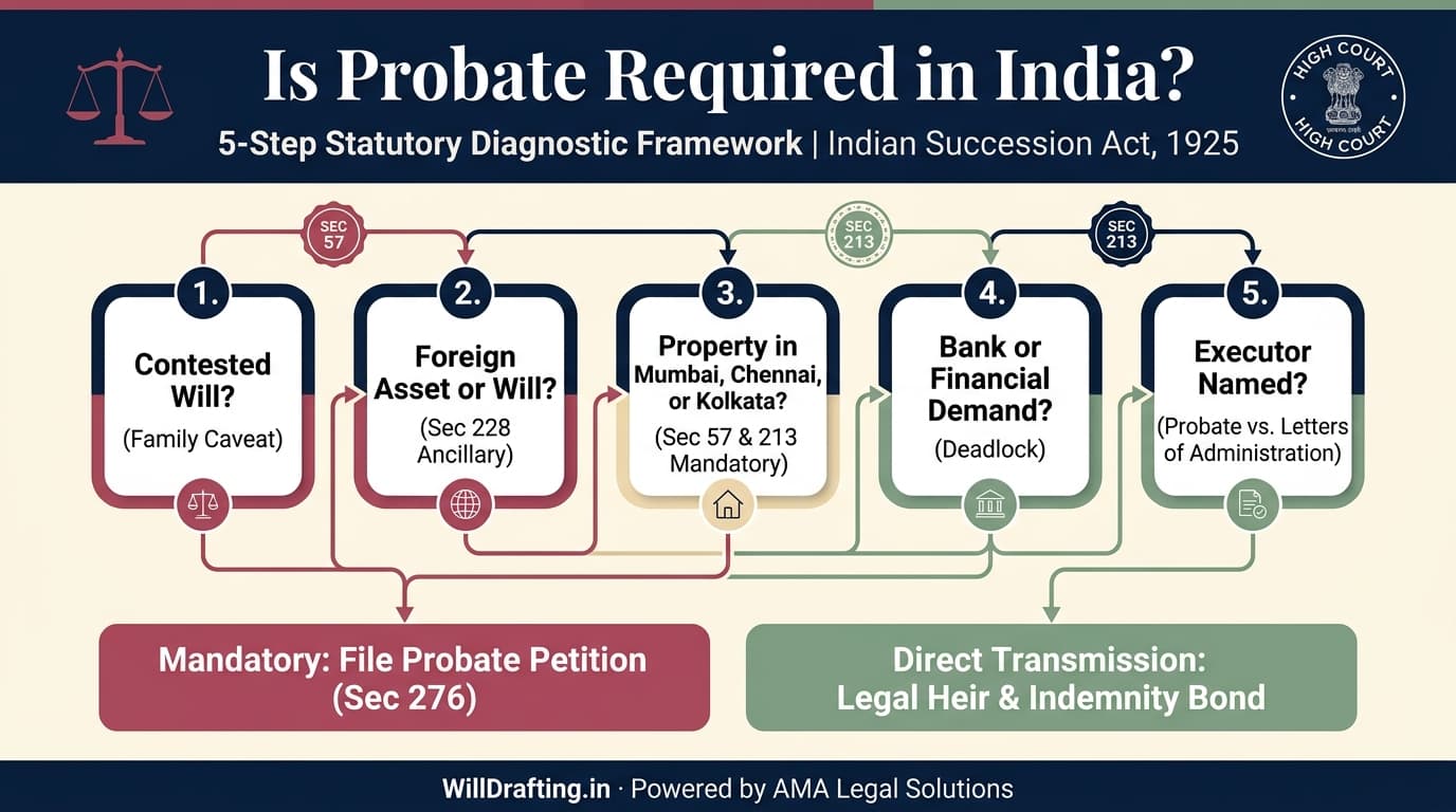 Is Probate Required in India Diagnostic Framework and Checker Tool