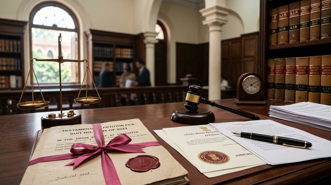 Visual Blueprint of Probate of Will Court Procedure and Testamentary Practice in India