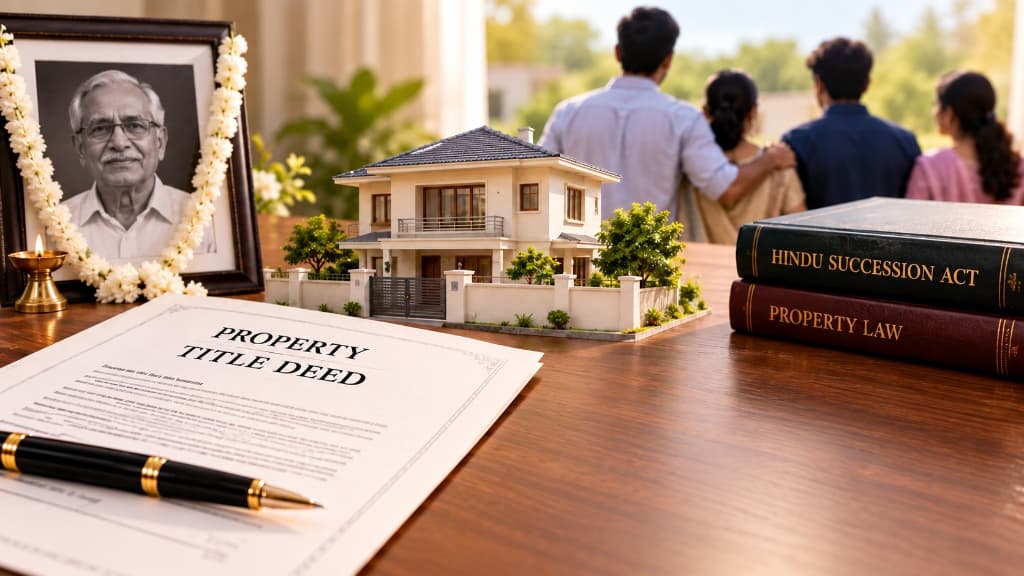 Property Transfer After Death of Father Without Will in India Step-by-Step Guide
