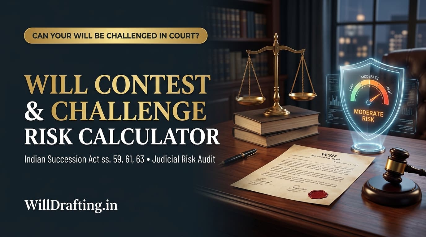 Can My Will Be Challenged in Court India - Litigation Risk Scorecard and Fortification Blueprint