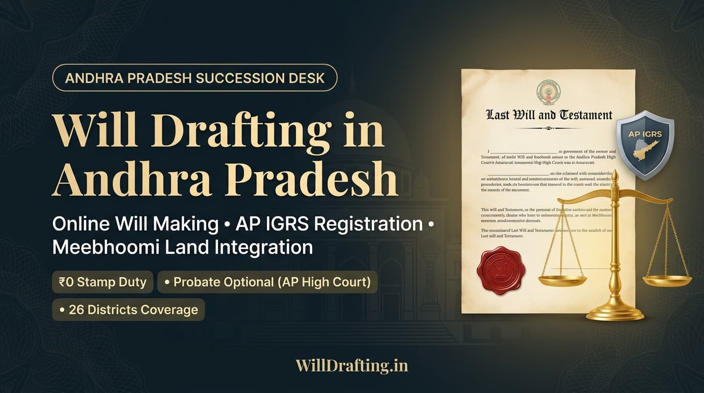 Legal Will Drafting and Property Succession in Andhra Pradesh
