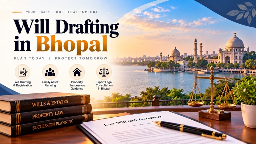 Online Will Drafting and Registration Services in Bhopal