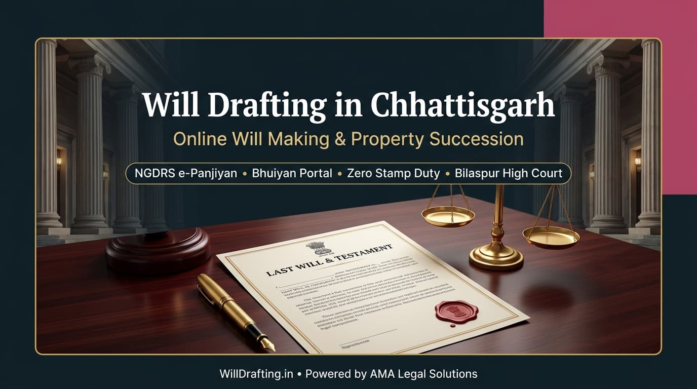 Will Drafting Services in Chhattisgarh and Property Succession