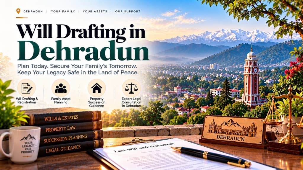 Will Drafting in Dehradun Online Legal Guide