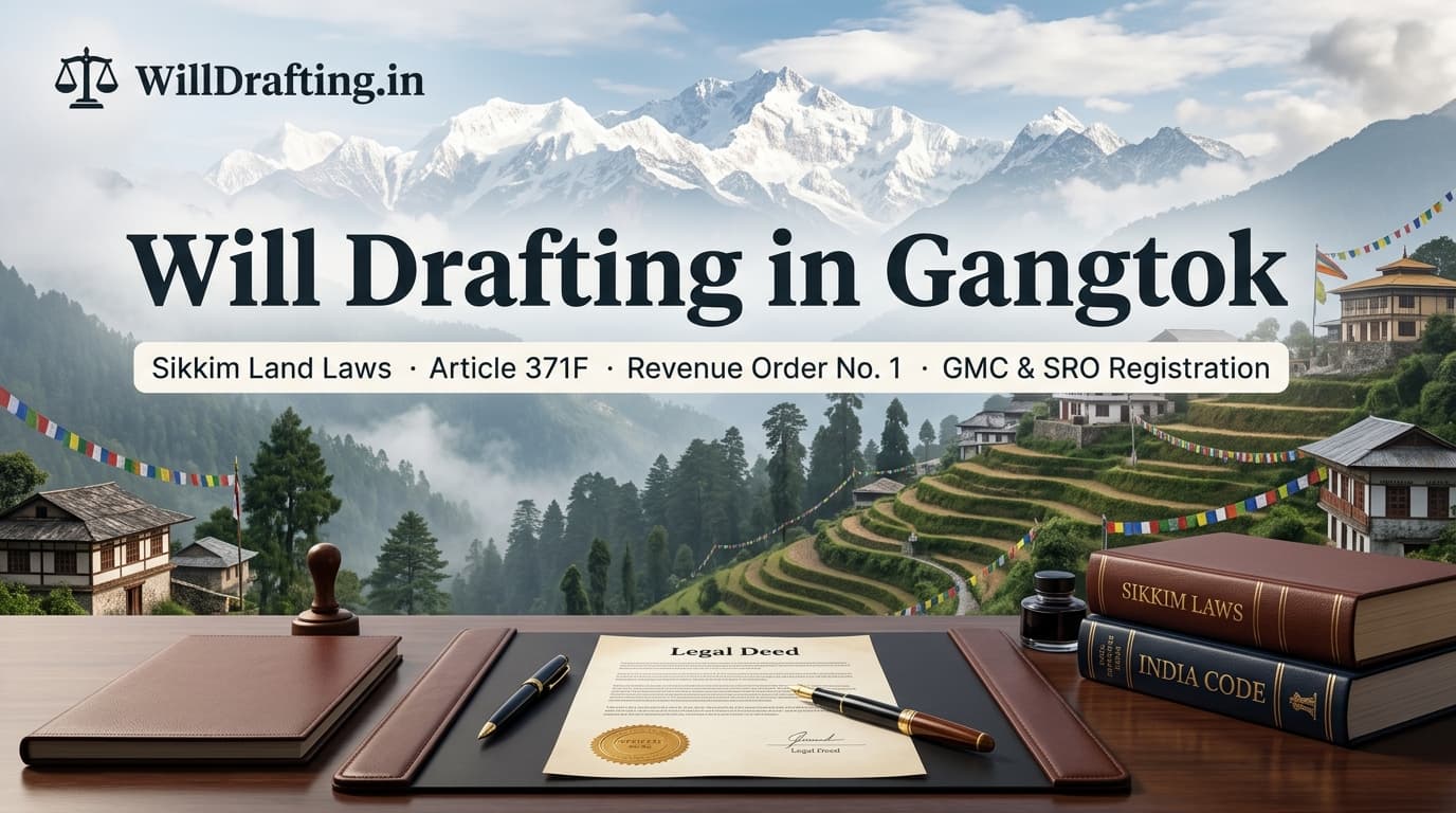 Legal Will Drafting and Property Succession in Gangtok Sikkim