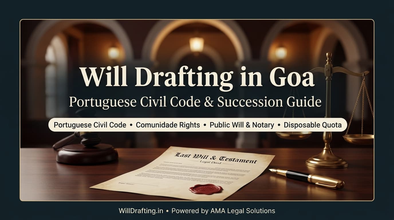Will Drafting Services in Goa: Portuguese Civil Code and Succession Guide