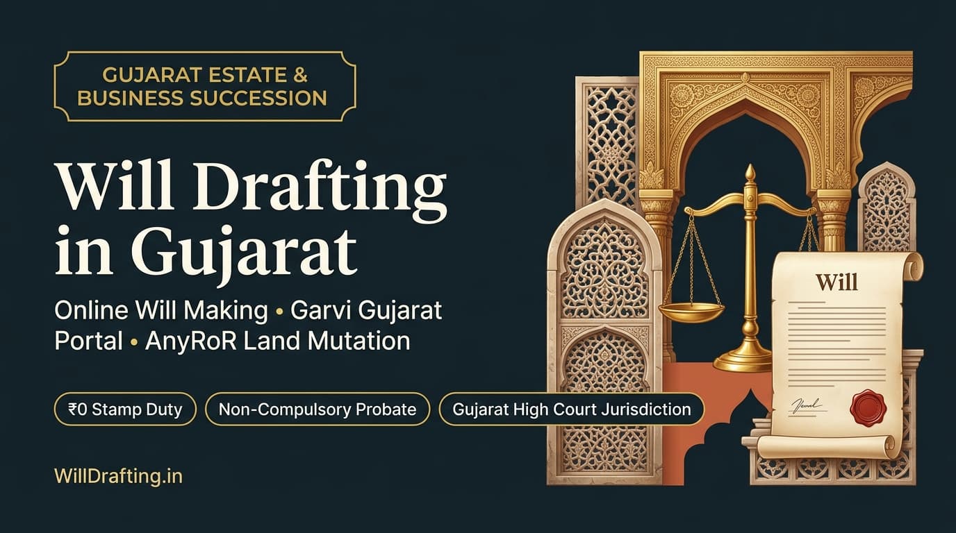 Online Will Drafting and Business Succession in Gujarat