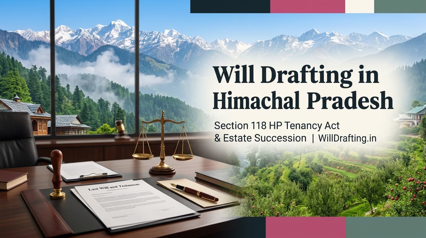 Legal Will Drafting and Property Succession in Himachal Pradesh