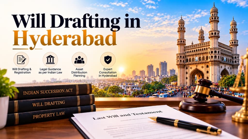 Online Will Drafting & Property Registration in Hyderabad