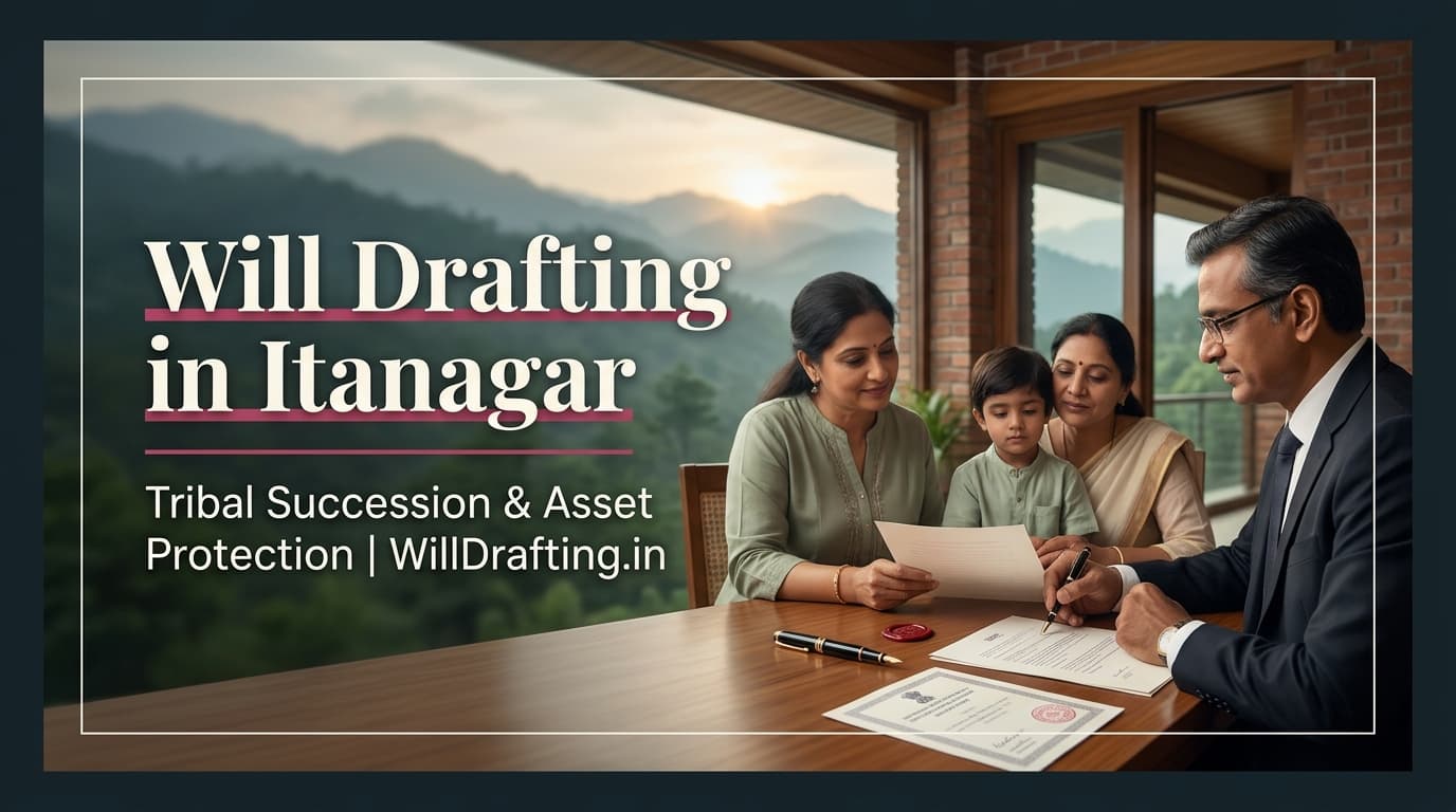 Legal Will Drafting and Tribal Estate Succession in Itanagar Arunachal Pradesh