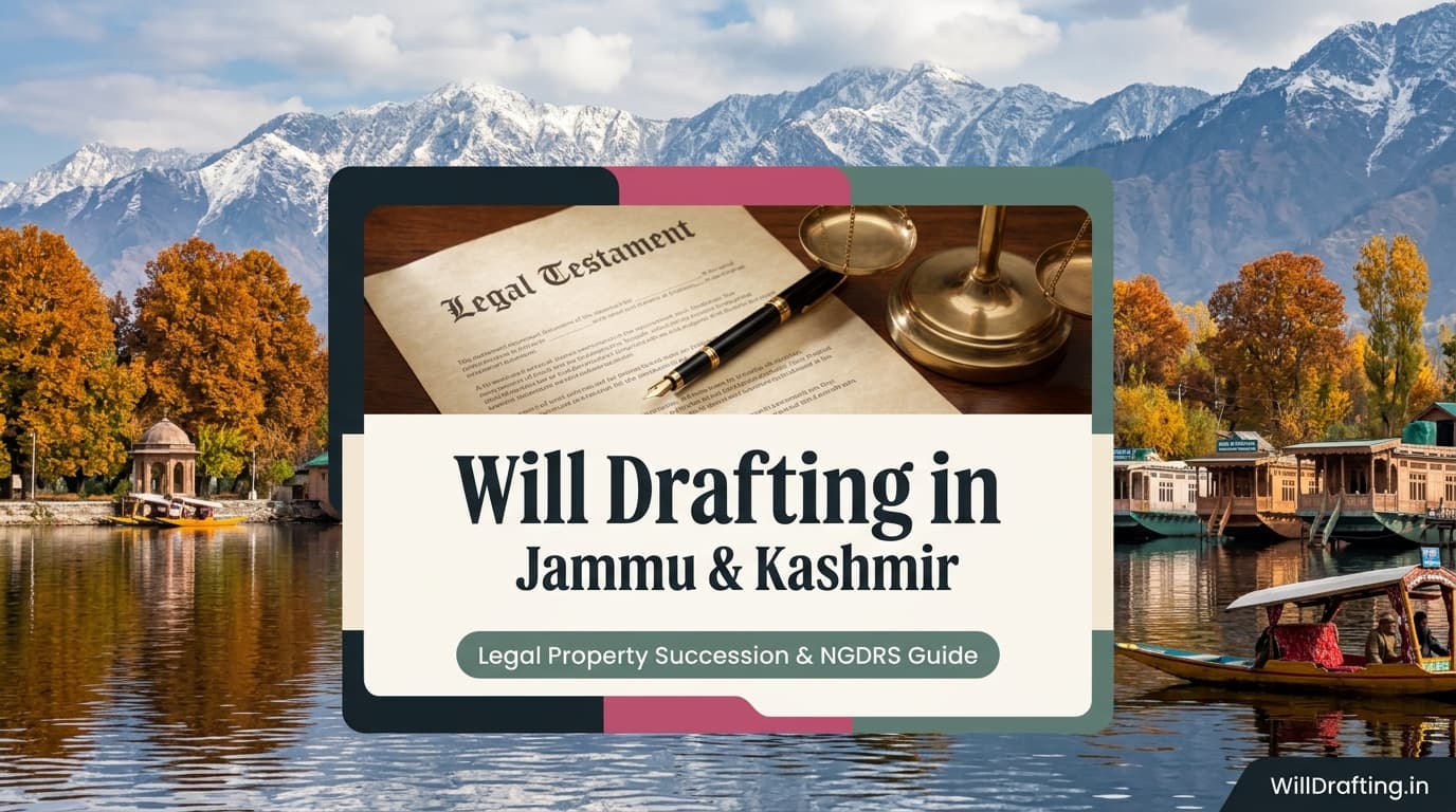 Legal Will Drafting and Property Succession in Jammu and Kashmir