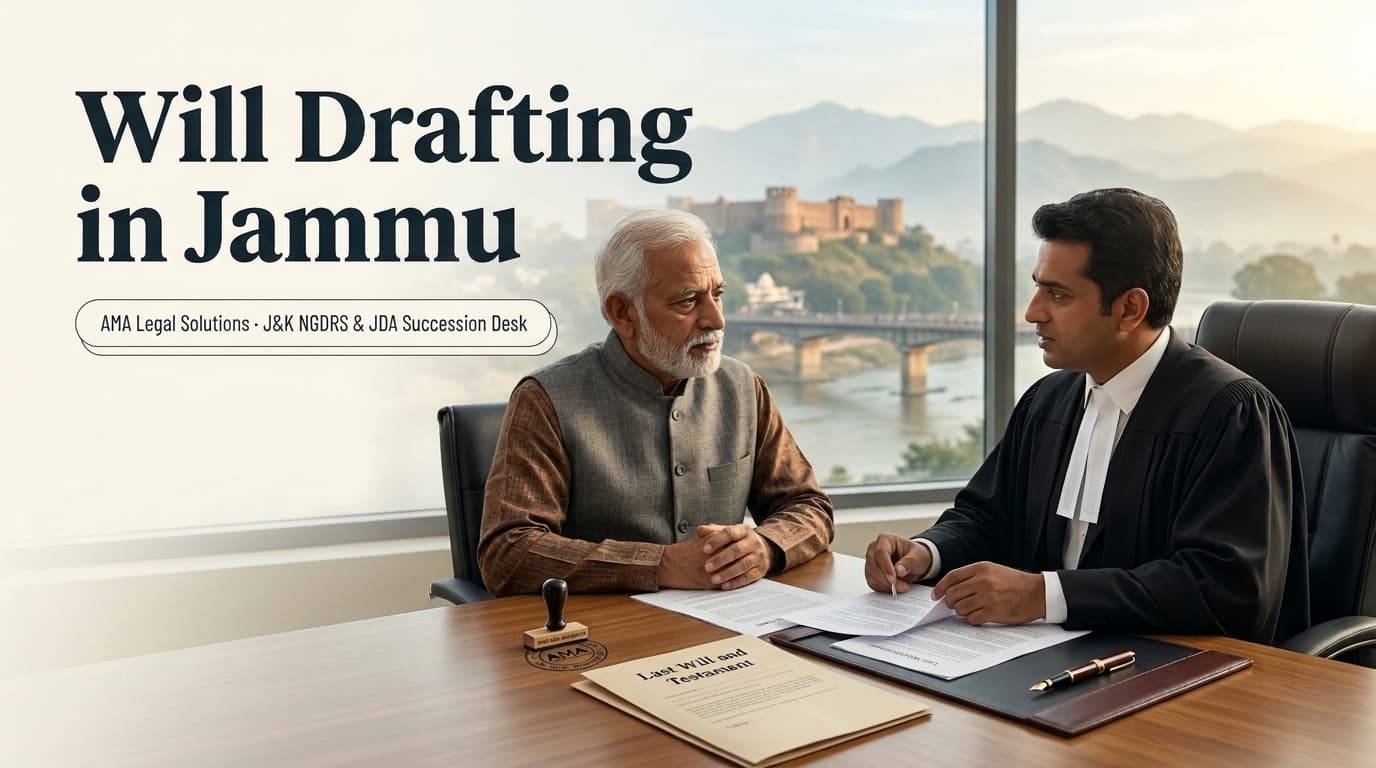 Legal Will Drafting and Property Succession in Jammu