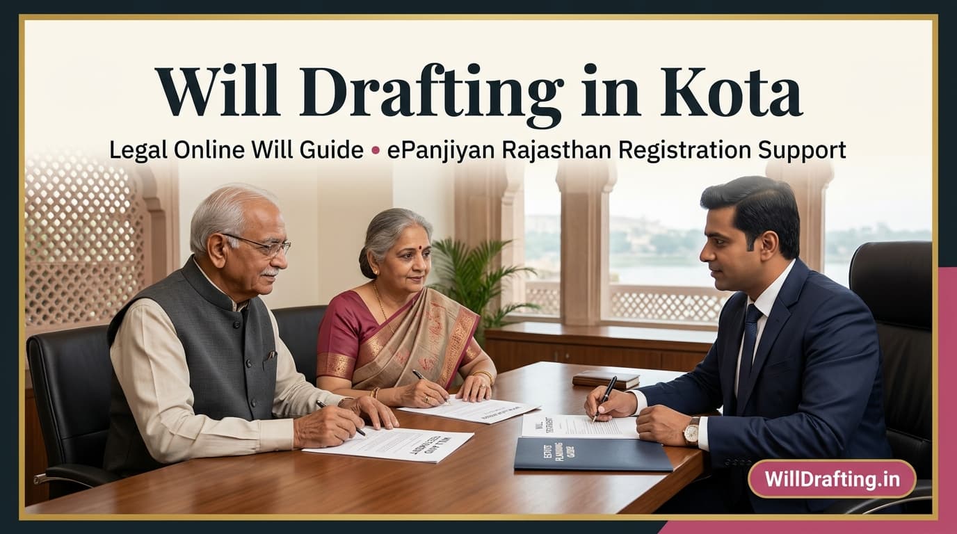 Legal Will Drafting and Asset Planning in Kota Rajasthan