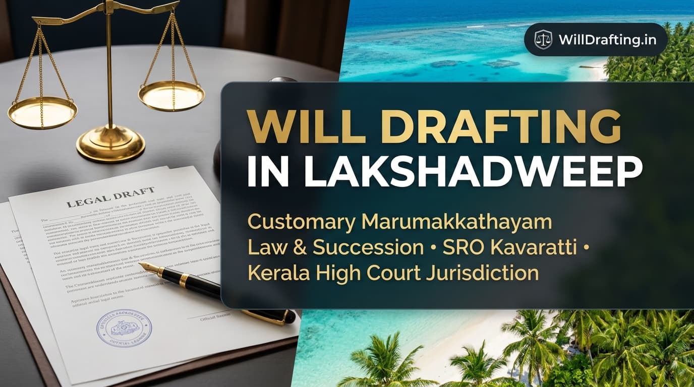 Legal Will Drafting and Property Succession in Lakshadweep Islands