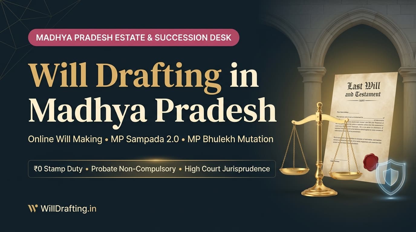 Legal Will Drafting and Property Succession in Madhya Pradesh