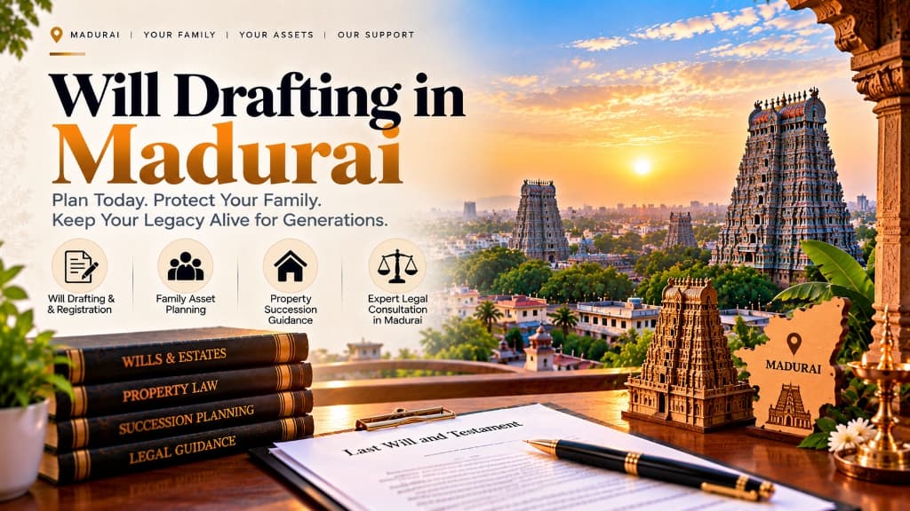 Legal Will Drafting and Estate Succession Services in Madurai