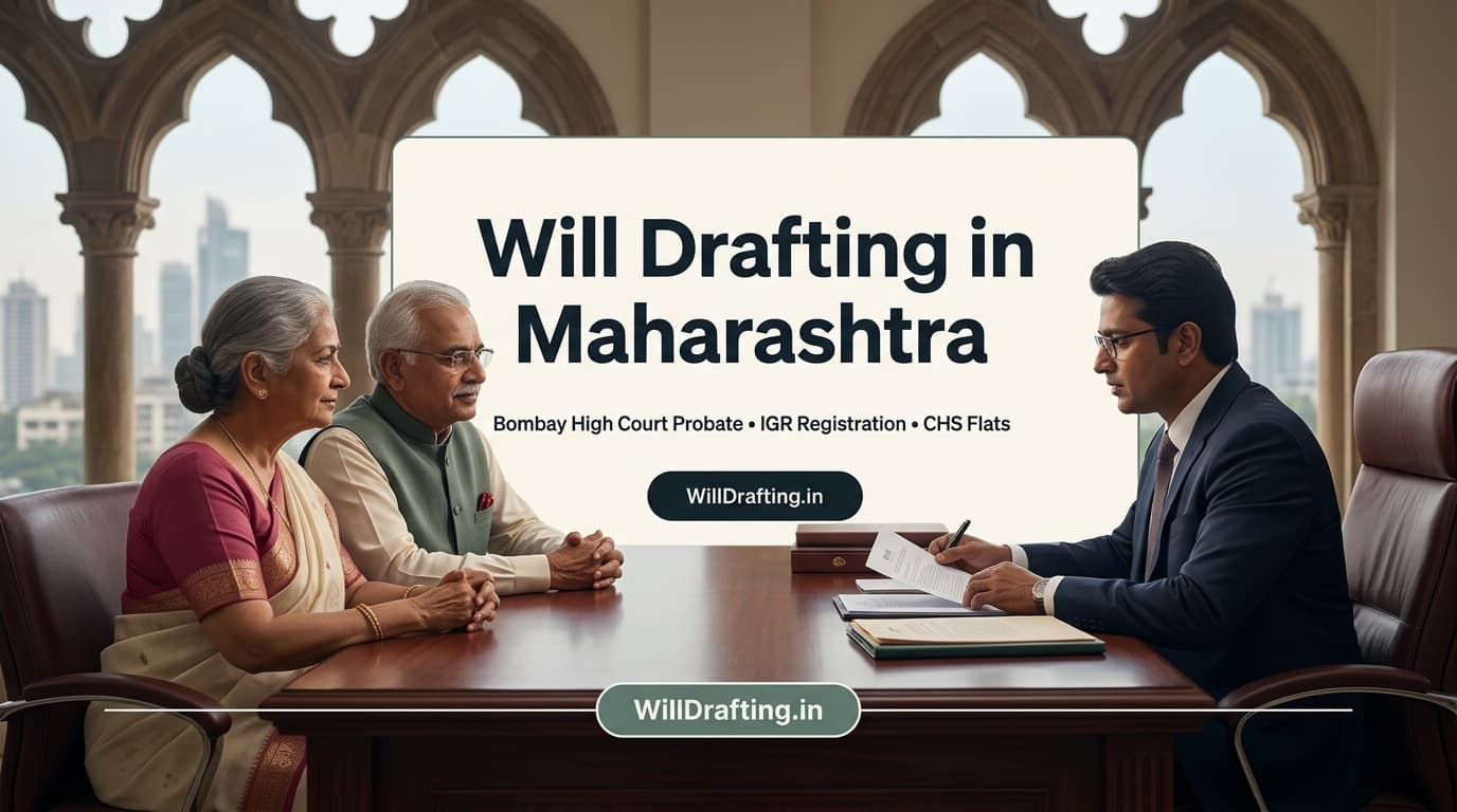 Online Will Drafting and Registration Services in Maharashtra
