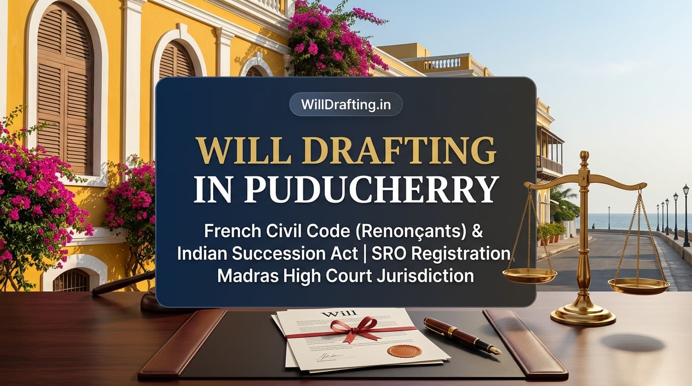 Legal Will Drafting and Estate Planning in Puducherry