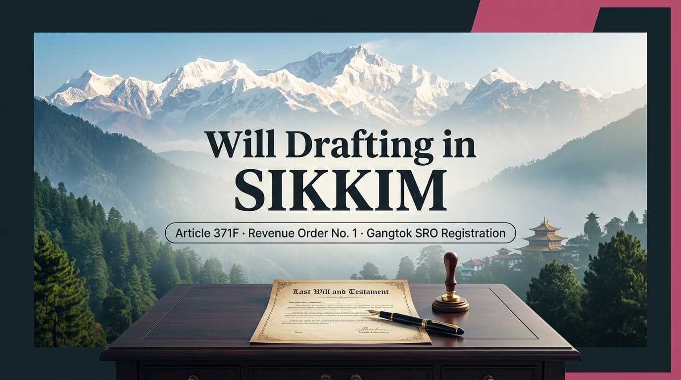Legal Will Drafting and Property Succession in Sikkim