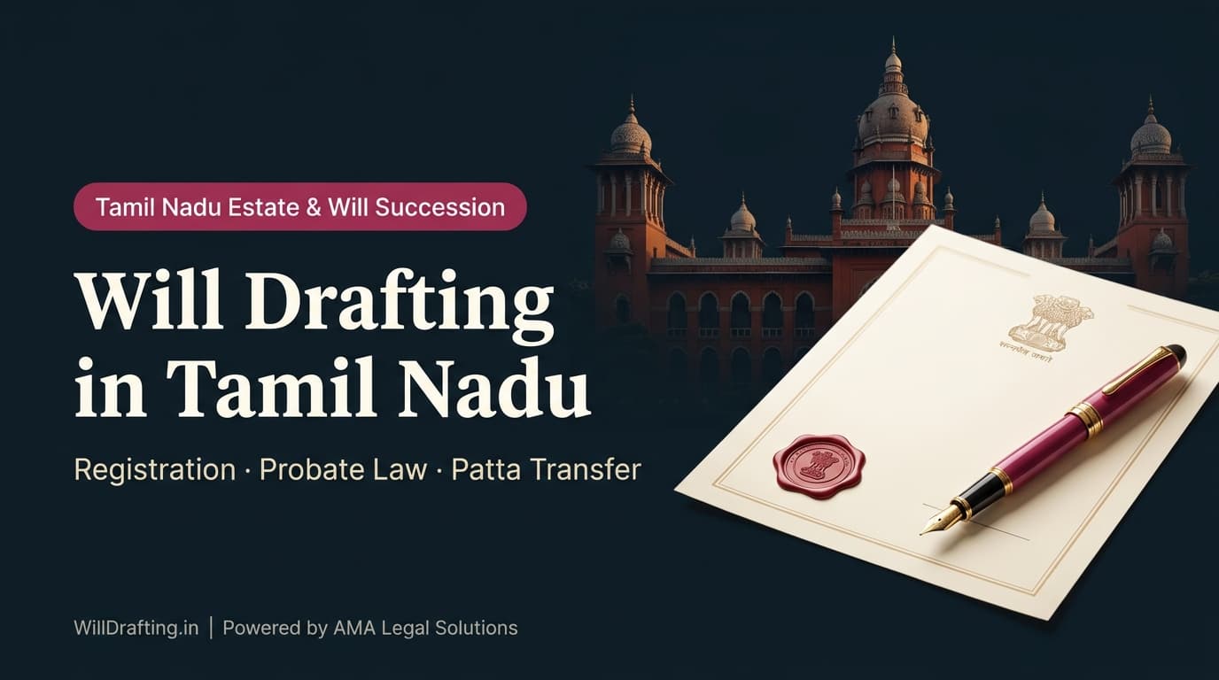 Legal Will Drafting and Property Succession in Tamil Nadu