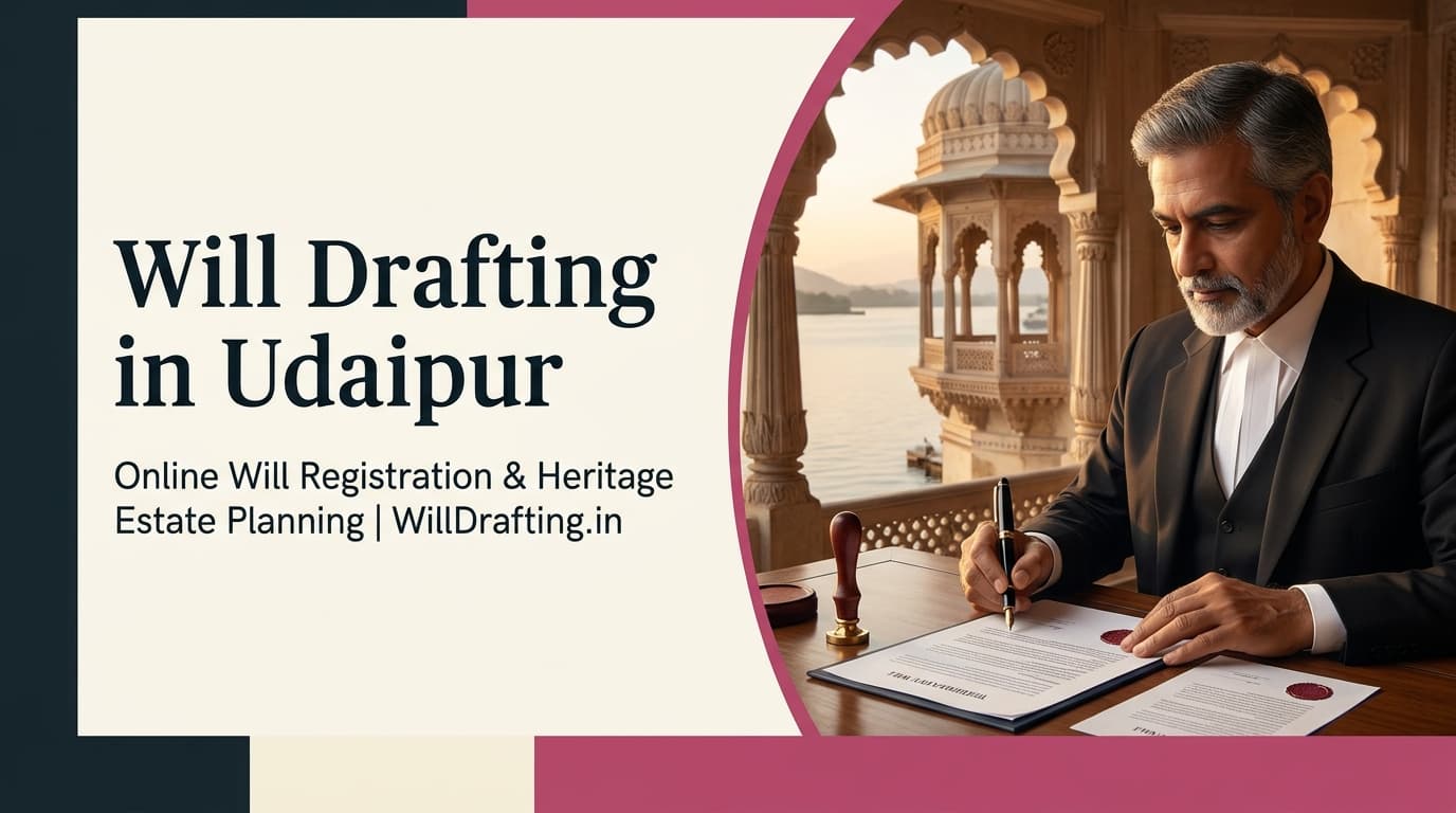 Legal Will Drafting and Heritage Estate Planning in Udaipur Rajasthan