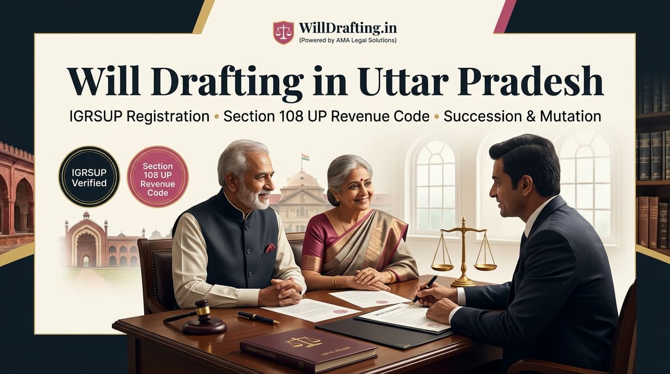 Online Will Drafting and Registration Services in Uttar Pradesh