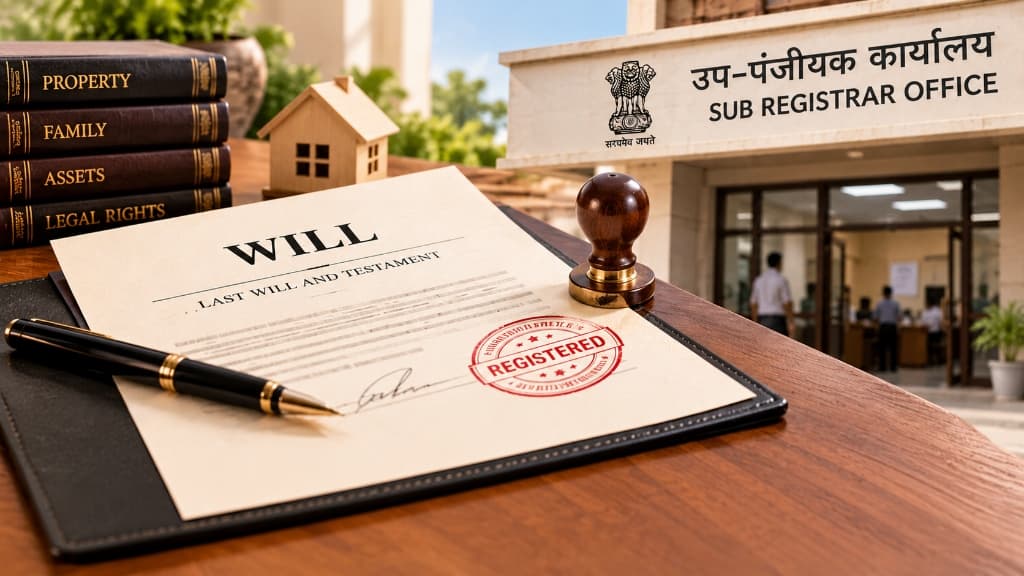 Authentic Will Registration at Government Sub-Registrar Office in India under Registration Act 1908