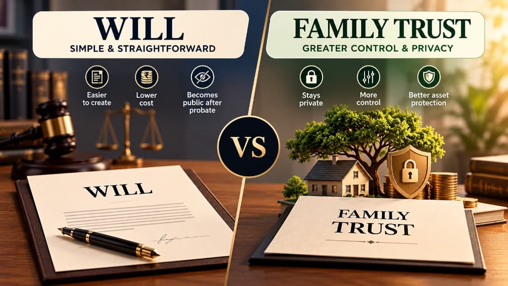 Will vs Family Trust in India: Which is Right for You?