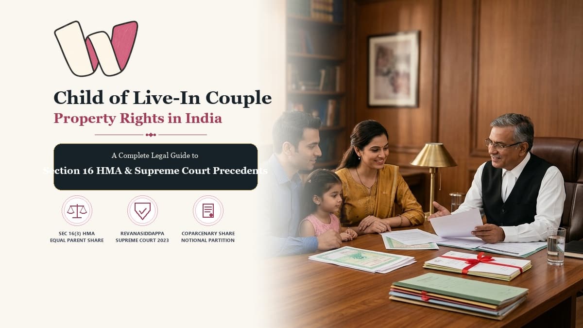 Child of Live-In Couple Property Rights in India