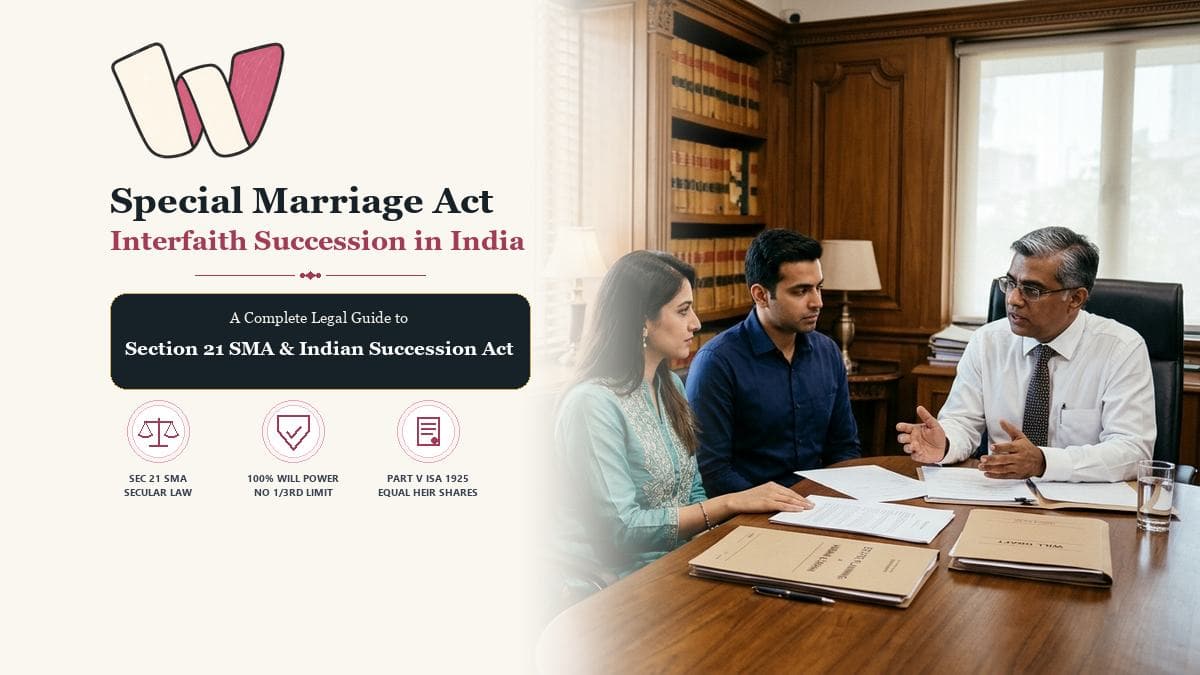 Inheritance Law for Special Marriage Act Couples in India