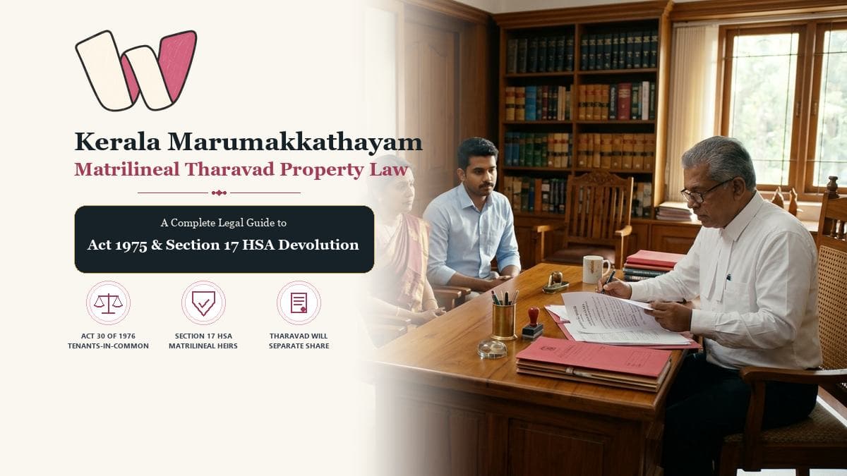 Marumakkathayam Law Kerala Tharavad Property Succession