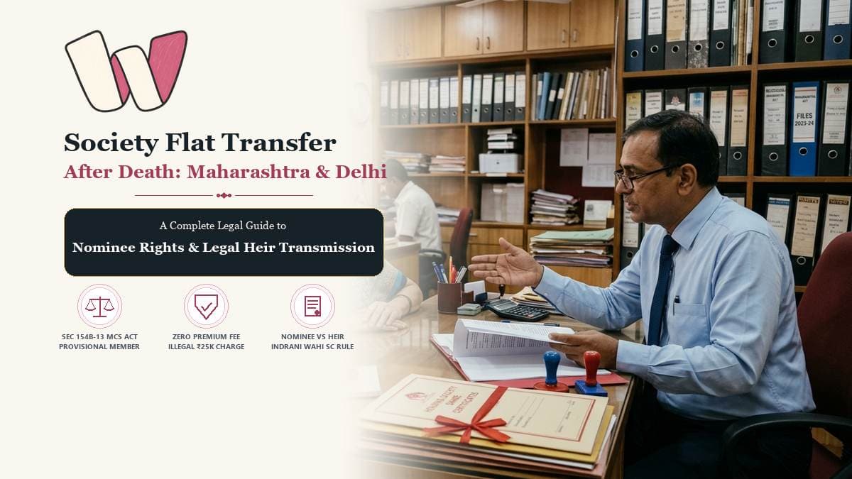 Cooperative Housing Society Flat Transfer After Death Legal Guide