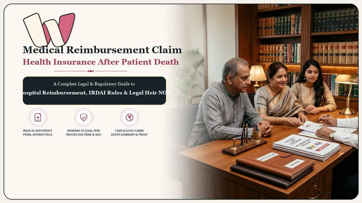 Health Insurance Reimbursement Claim After Patient Death in India