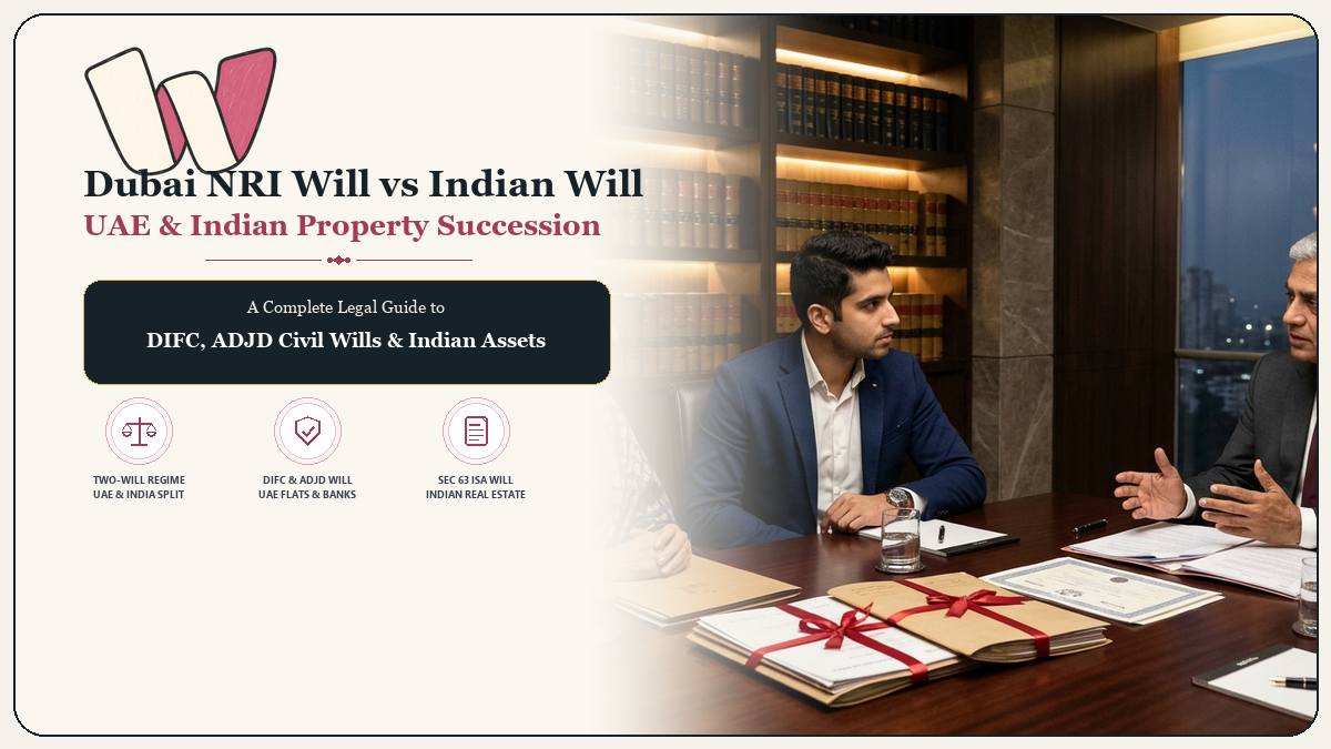 Dubai NRI Will for UAE and Indian Property