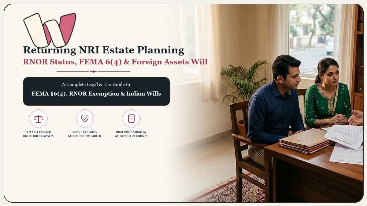 Returning NRI Estate Planning: RNOR Status & Foreign Assets