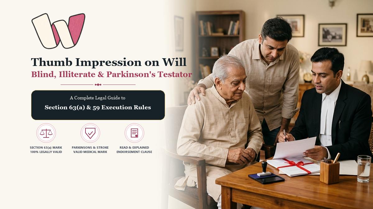 Is Thumb Impression Valid on a Will in India? Complete Legal Guide