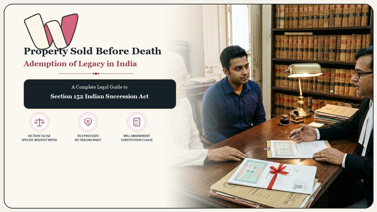 Property in Will Sold Before Death: Ademption Rules