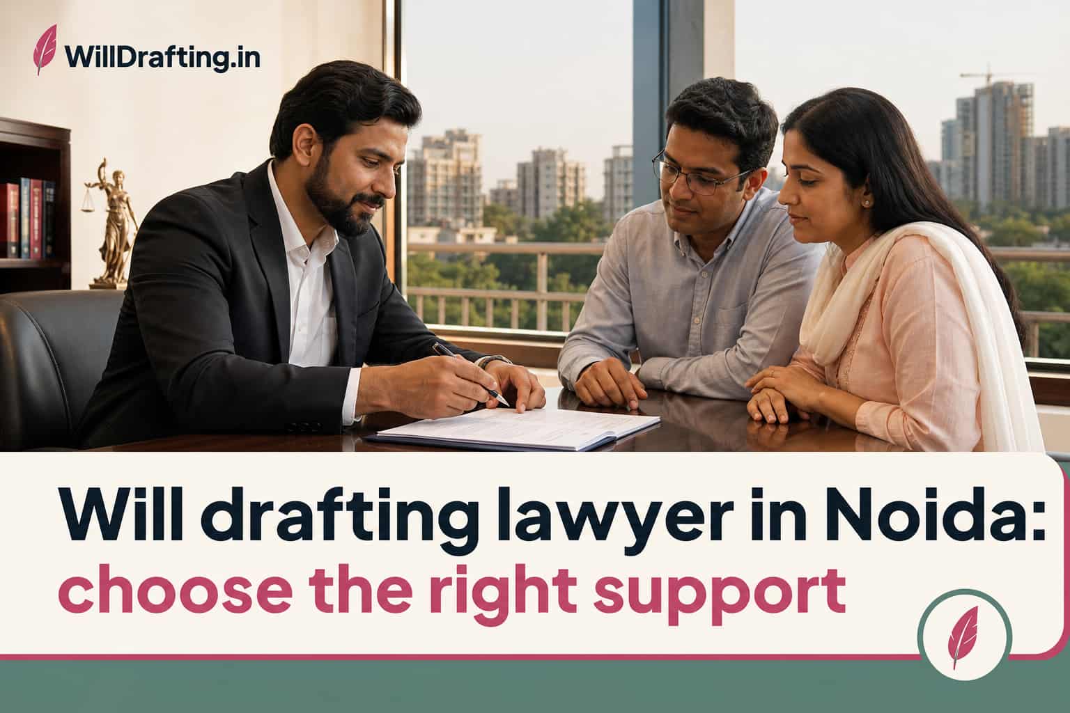 Will drafting lawyer in Noida: choose the right support