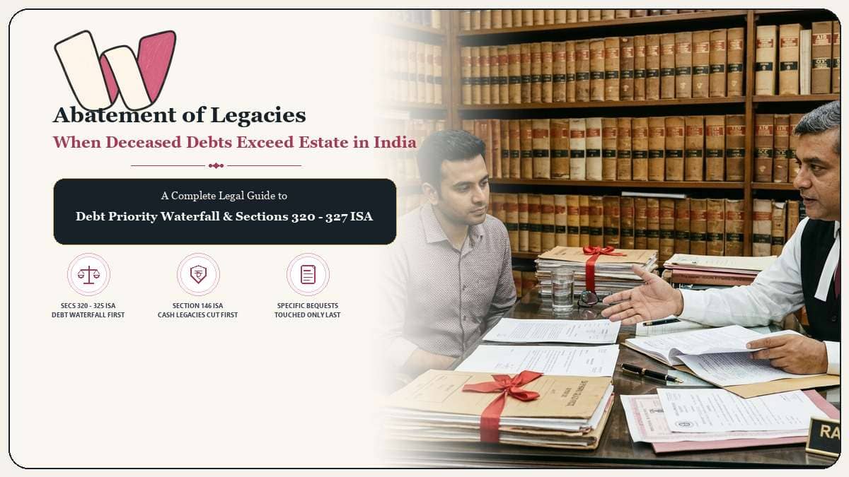 Order of Payment of Debts and Abatement of Legacies After Death in India Legal Guide