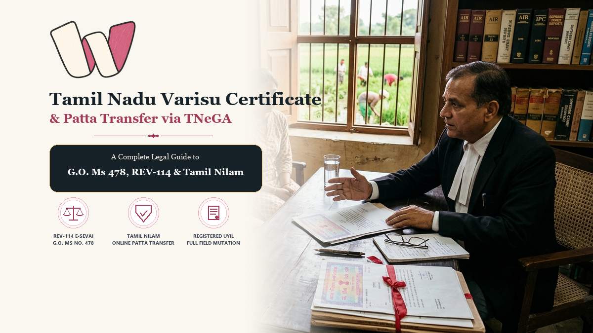 Tamil Nadu Varisu Certificate & Patta Transfer Guide