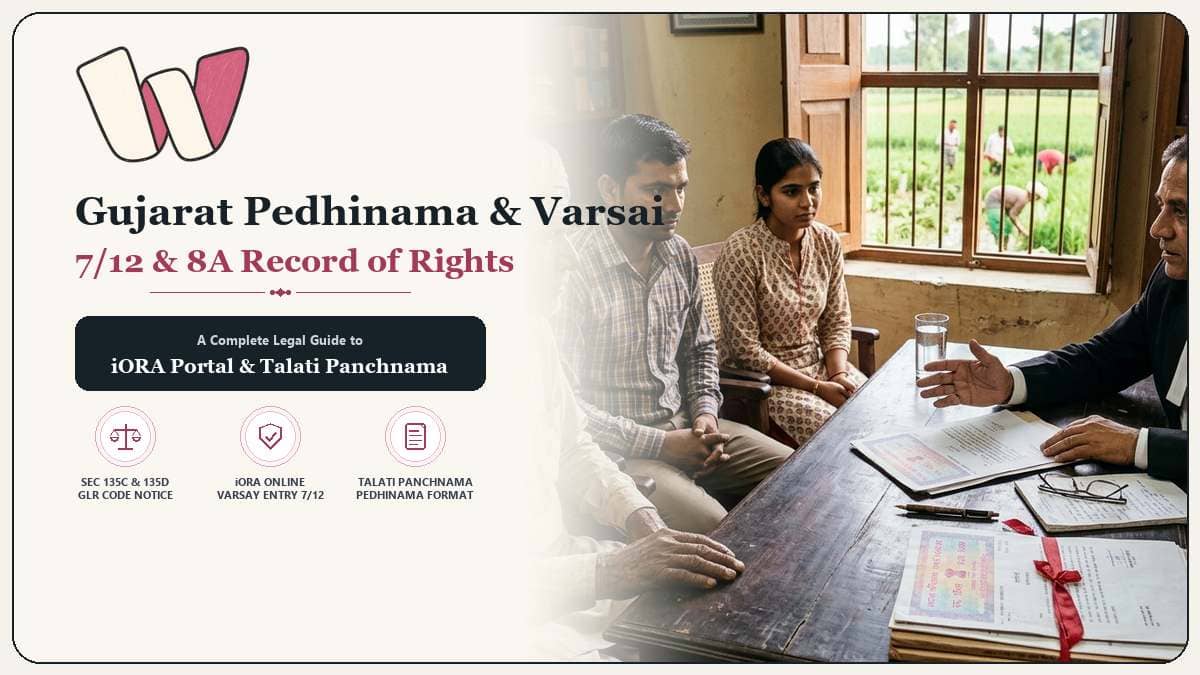 Pedhinama and Varsai Entry in Gujarat: 7/12 Guide