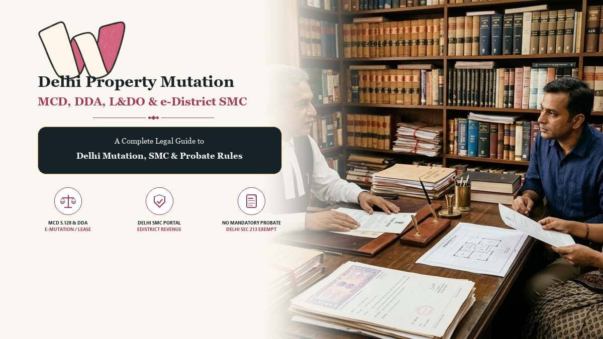 Delhi Property Mutation: MCD, DDA & L&DO Guide
