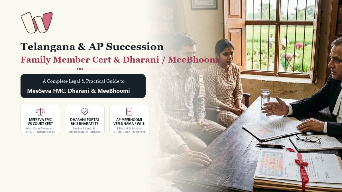 Family Member Certificate & Dharani MeeBhoomi Guide