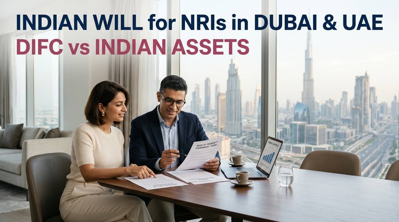 Indian Will for NRIs in Dubai & UAE: DIFC vs Indian Assets